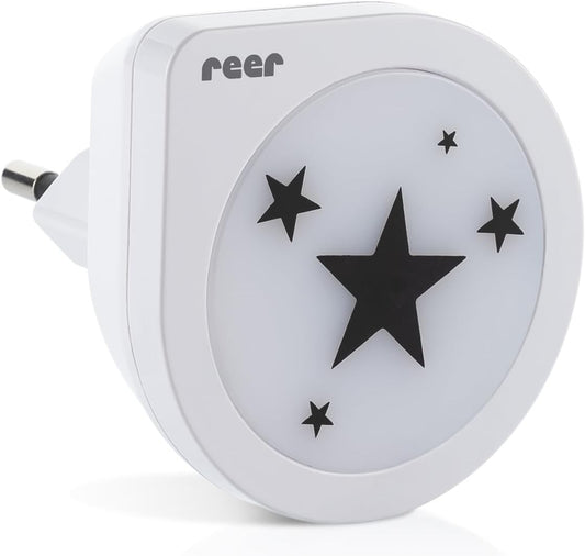 REER NightGuide Star LED night light for a socket, darkness sensor