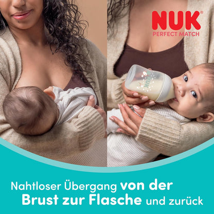 NUK Perfect Match butelka antykolkowa 150 ml 0+