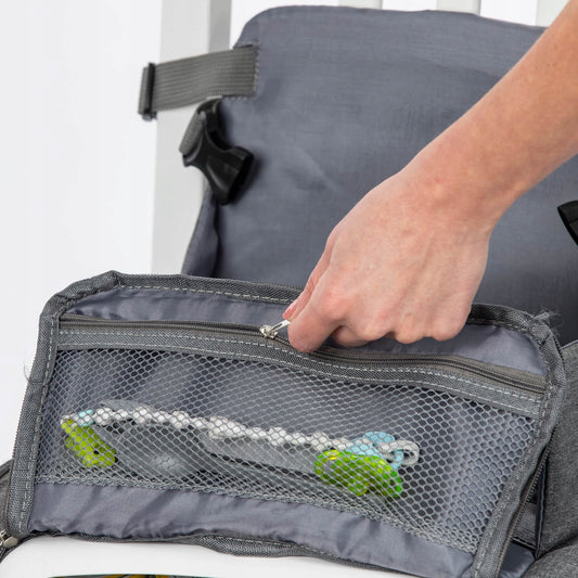 REER Growing 2 en 1 silla infantil de viaje para alimentación accesorios bolsa