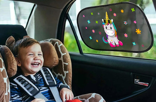 AlmaLuna napellenző autó ablakra UV 50 2 db