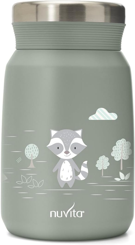 NUVITA 4472 termo para comida de acero inoxidable 500 ml 6 m+