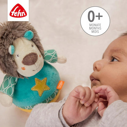 FEHN Funky Friend wańka WSTAŃKA 18cm grzechotka LEW