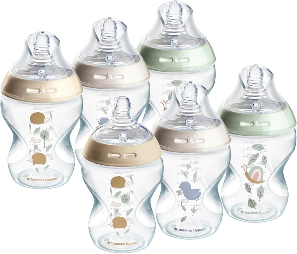 TOMMEE TIPPEE 6 darabos 260 ml-es ANTI-KOLIK palack szett