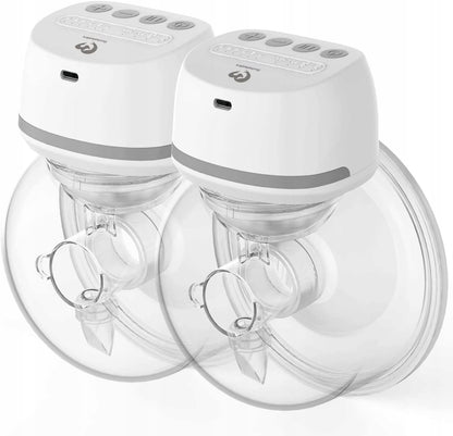 BELLABABY tire-lait électrique sans fil en forme de coquillage x2