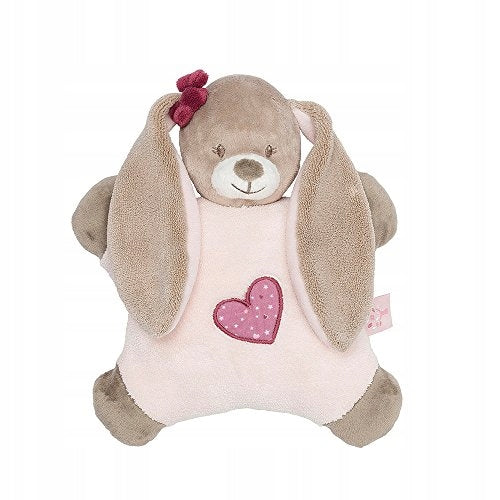 NATTOU Nina, Jade & Lilicuddly cushionage 0 +colour pink-greywidth 19 cm, length 22 cmmaterial polyesterfree
