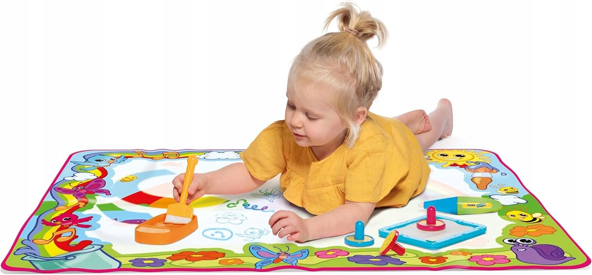 TOMY Aquadoodle tappetino e accessori per dipingere con acqua 65 x 84 cm
