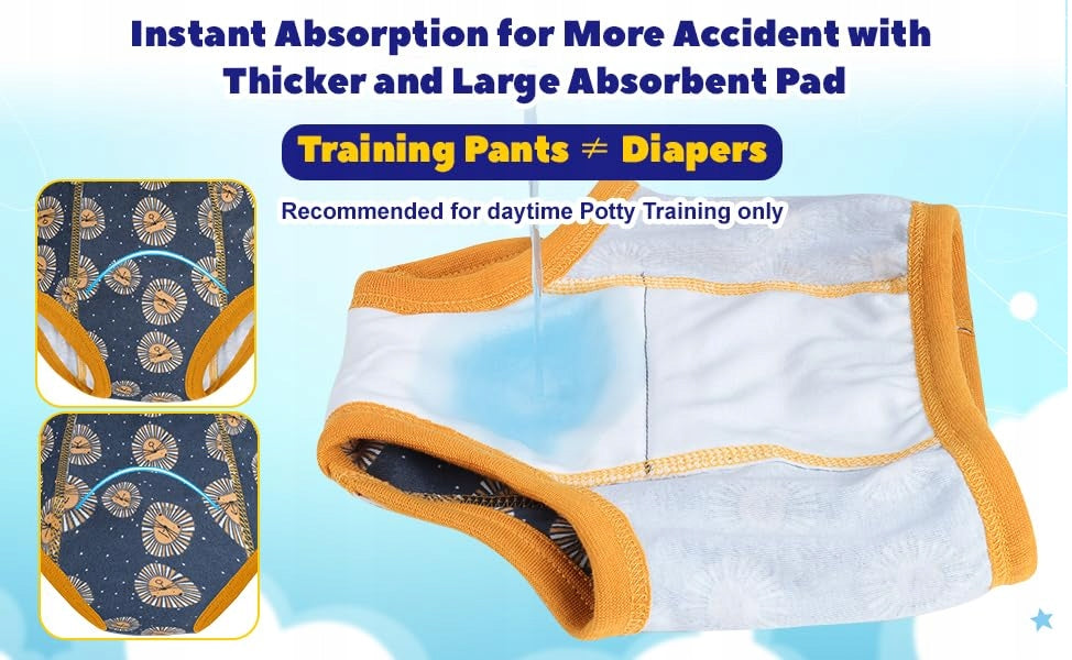 MOEMOE BABY majtki treningowe 5T x4szt