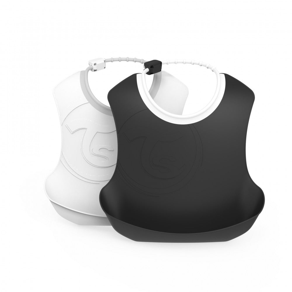 TWISTSHAKEsilicone bib with pocket x2used condition, alc