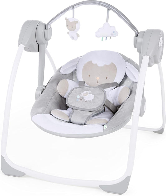 INGENUITY Comfort2GO pihenőszék HANGOK VIBRÁCIÓK Cuddle Lamb "O"