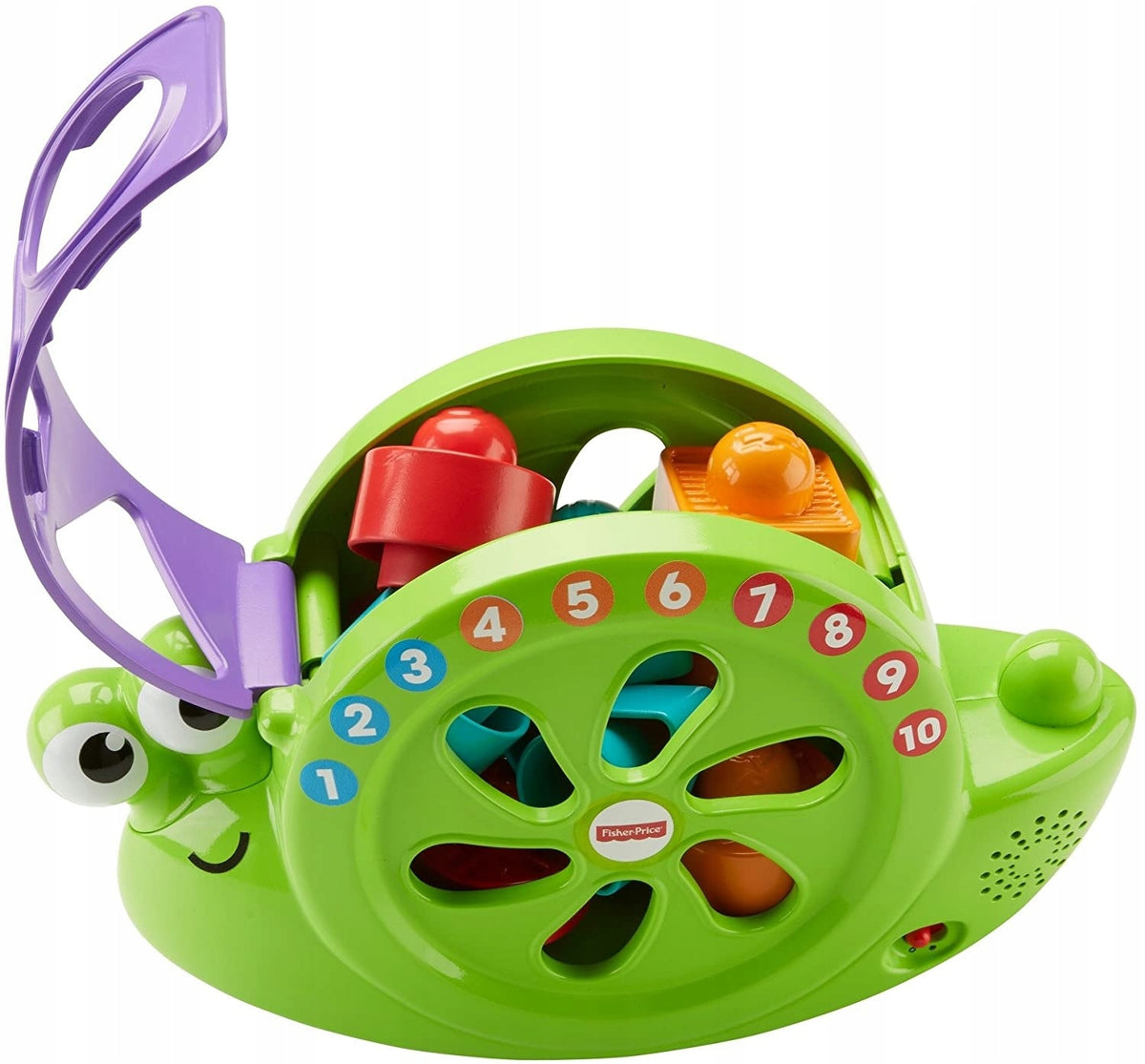 FISHER-PRICE FRB88 interaktív zenélő csiga német nyelvű