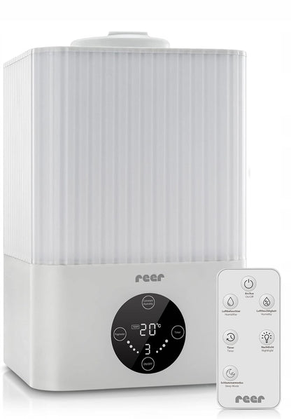 REER umidificatore ad ultrasuoni con luce notturna + telecomando
