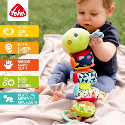 FEHN Color Friends rupspuzzel met klittenband SENSORISCH 36 cm