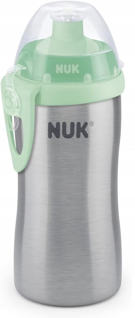 NUK Junior Cup ΦΙΑΛΗ ΑΝΟΞΕΙΔΩΤΟ ΑΤΣΑΛΙ στόμιο push-pull 215 ml