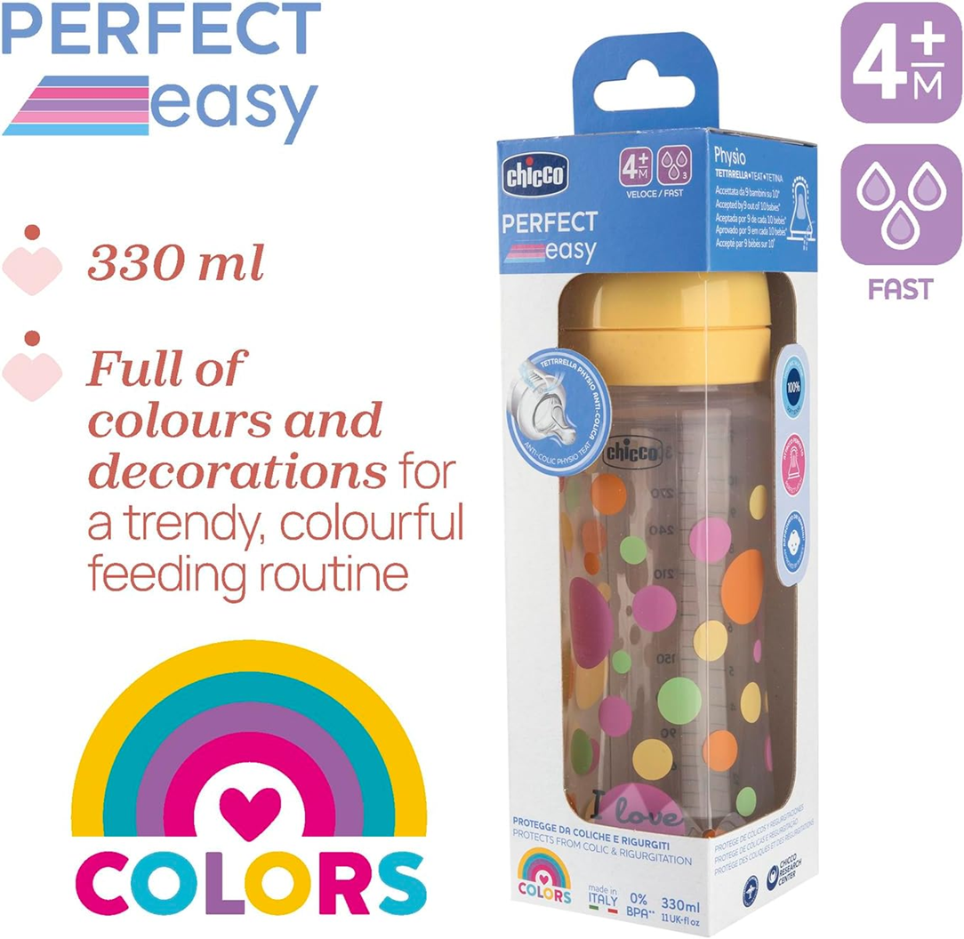 CHICCO butelka Perfect Easy 4m+ 300ml