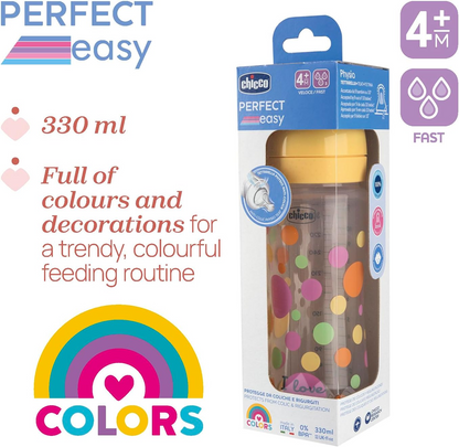 CHICCO fľaša Perfect Easy 4m+ 300ml