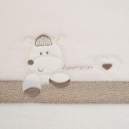 INTERBABY set biancheria in pile 3 pezzi.