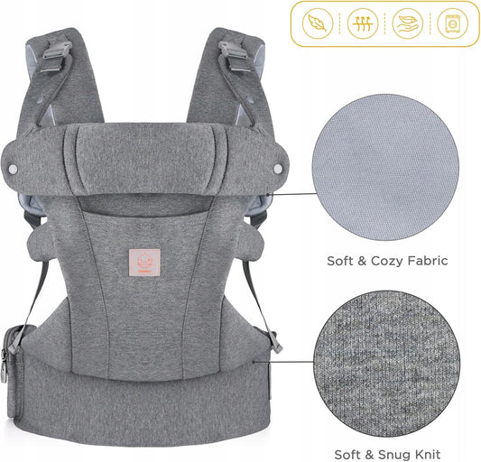 GAGAKU ergonomické nosítko pro kojence 0-12 měsíců