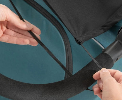 HAUCK tenda parasole a vela per rimorchio bici DRYK DUO