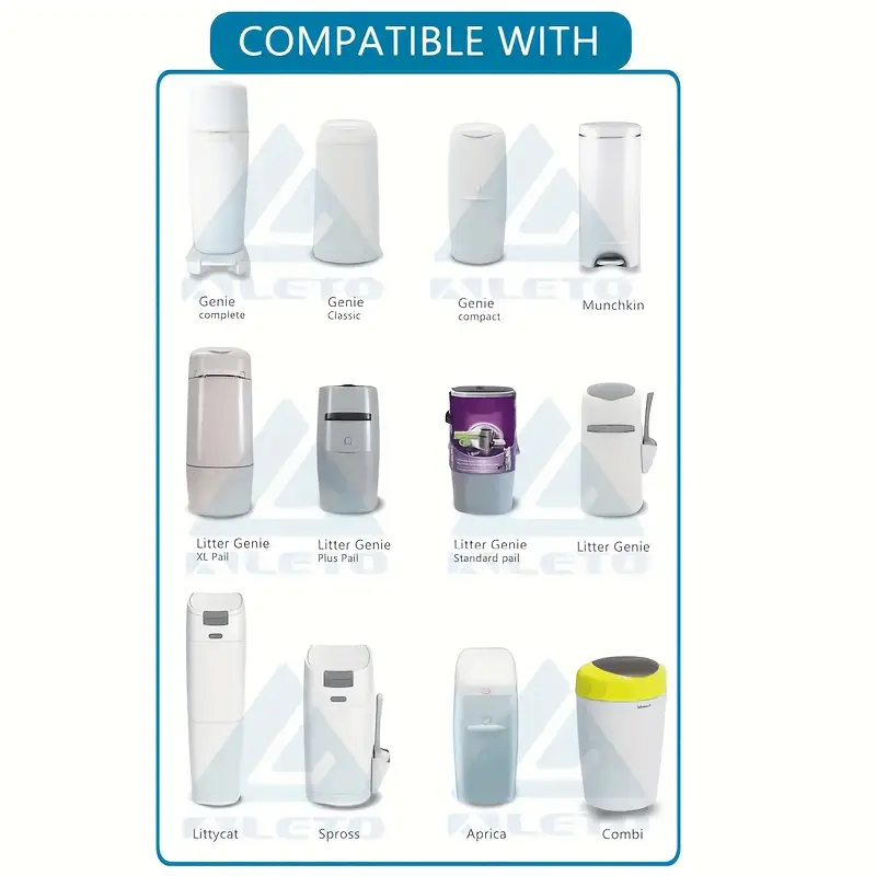 ALETO insert folie pentru tommee tippee angelcare litterlocker etc x3