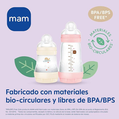 MAM Easy Start anti-colic bottle 260ml 2m+ x2