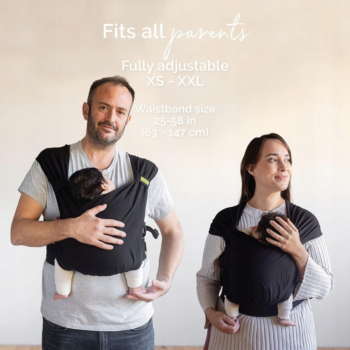 BOBA BLISS portabebés ergonómico 2 en 1 desde el nacimiento