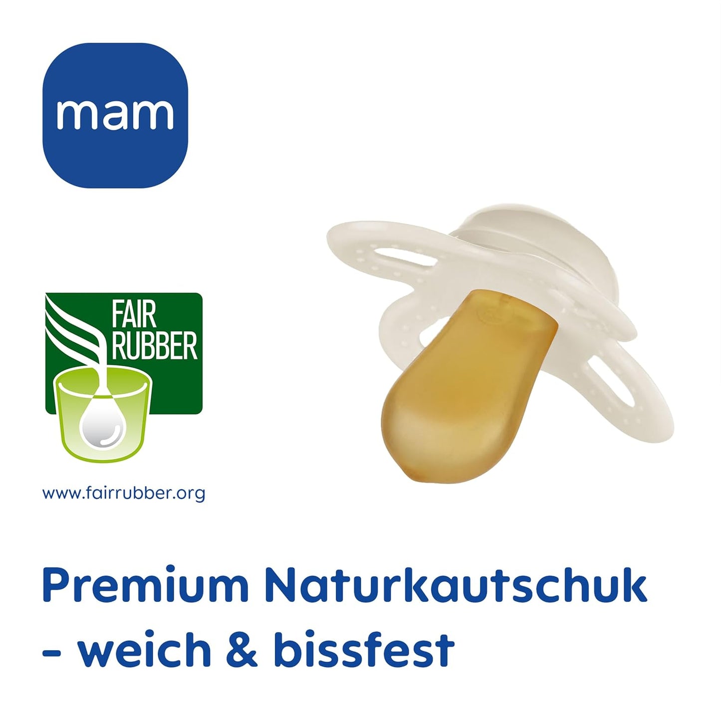 MAM Original Start smoczek uspokajający lateksowy x4 0-2m – zdjęcie produktu 2