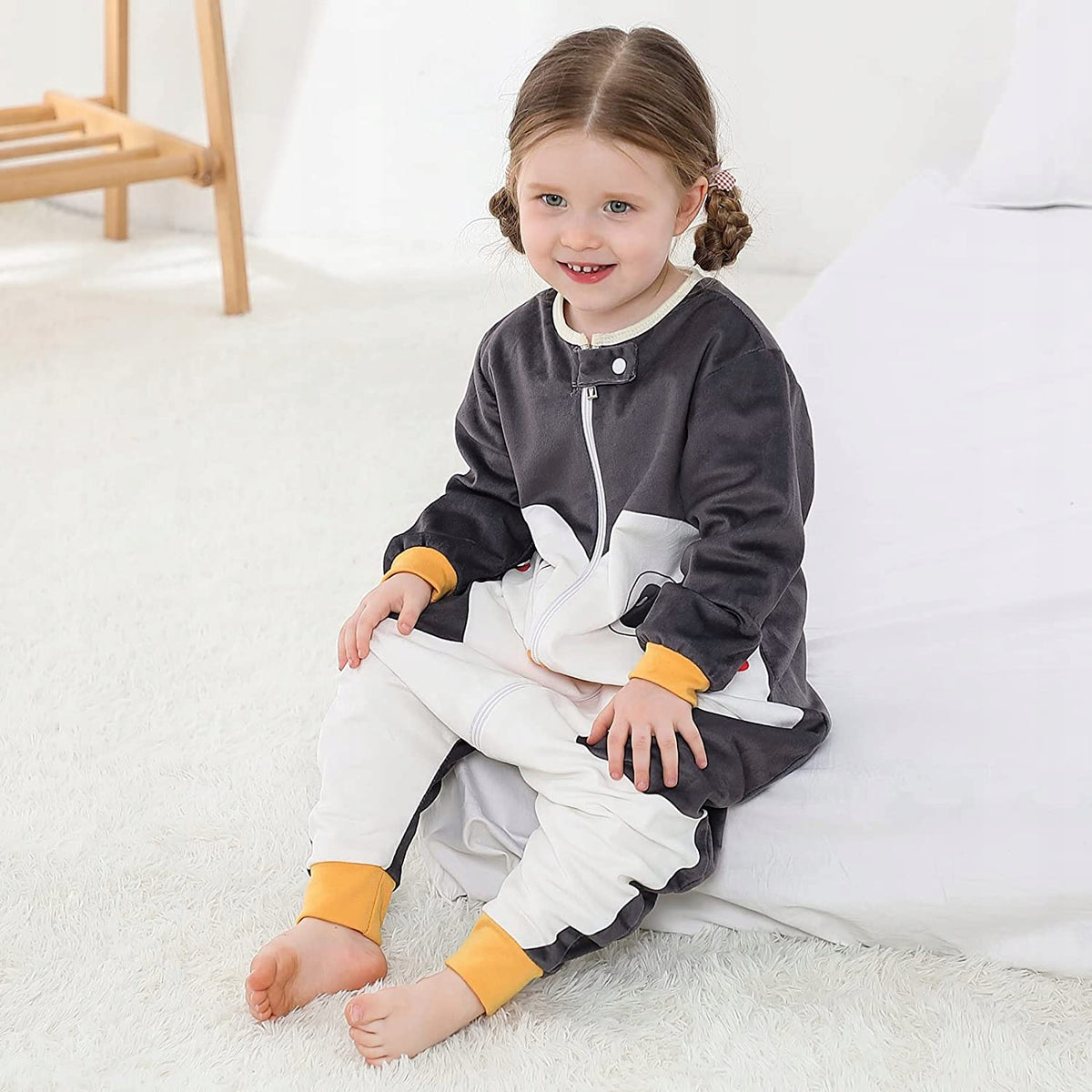 MICHLEY Schlafsack 5-6 Jahre PINGUIN