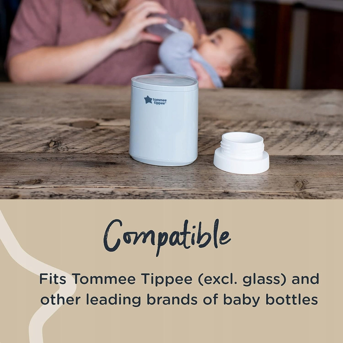 TOMMEE TIPPEE LetsGo USB utazó cumisüveg-melegítő
