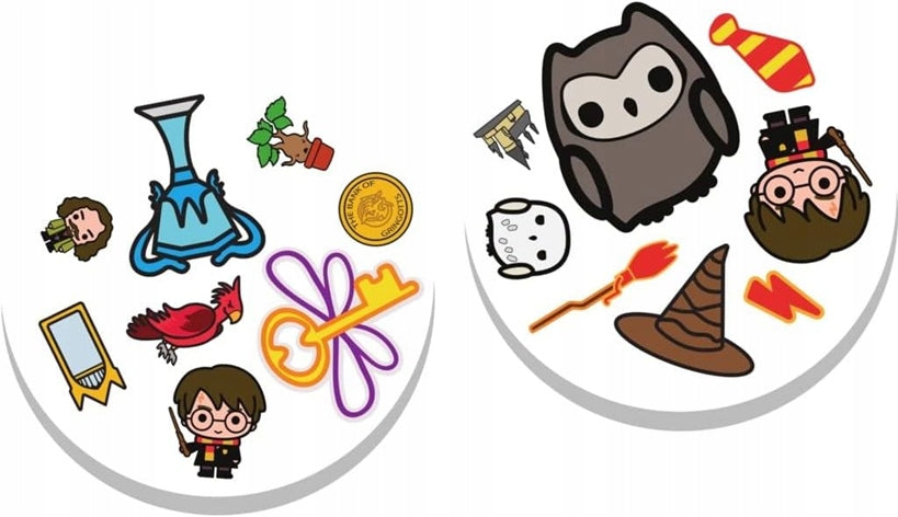 ZYGOMATIC Dobble 55 kaarten + metalen doos HARRY POTTER