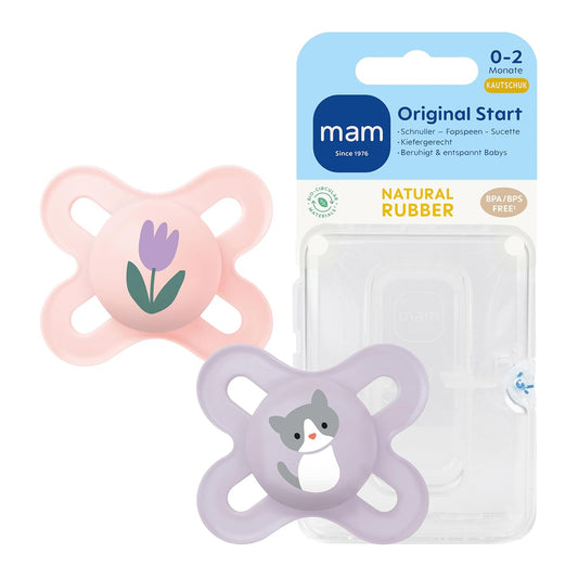 MAM Original Start latex cumi, 0–2 hónapos korig, 4 db