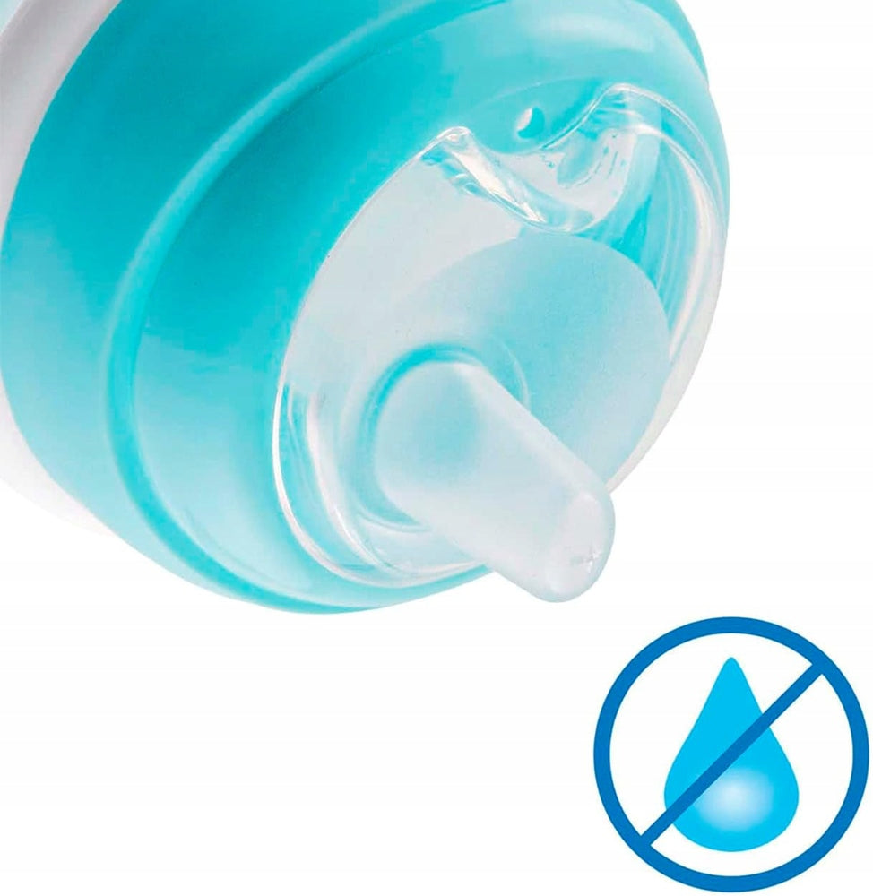 CHICCO Transition Cup tazza antigoccia con beccuccio e manici 200 ml 4 m+