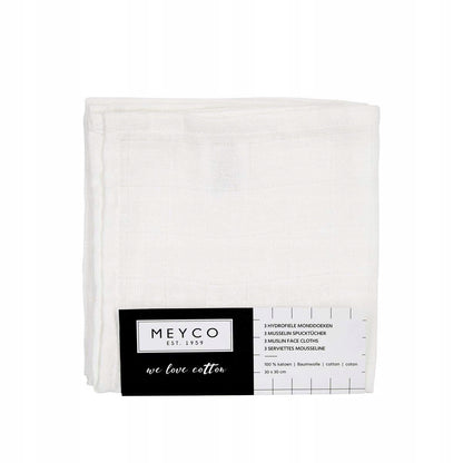 MEYCO muszlinpelenkák 30cm x 30cm x 3 db