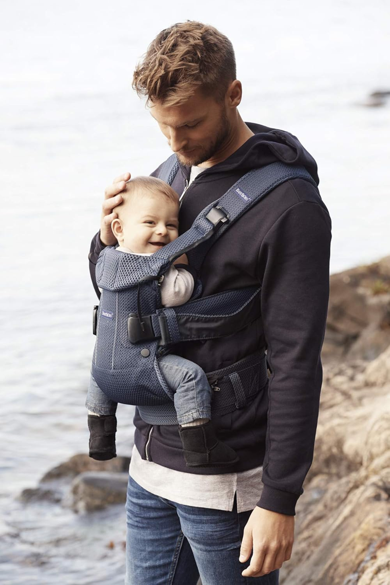 BABYBJORN ONE AIR ergonomische Babytrage 3,5-15kg