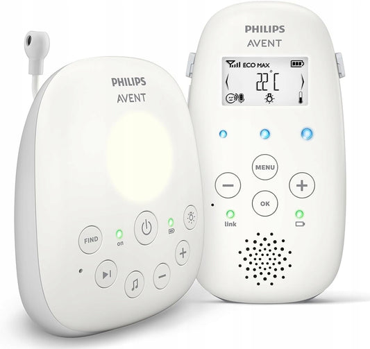 PHILIPS AVENT SCD713/26 niania elektroniczna audio DECT Smart ECO