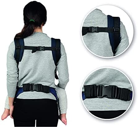 MOMI COLLETE ergonomikus babahordozó 3 hónapos kortól 20 kg-ig