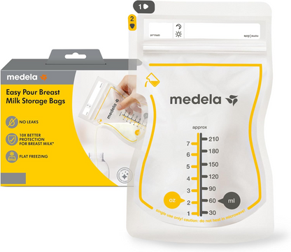 MEDELA Bolsas Easy Pour para almacenamiento de leche materna 50 unidades