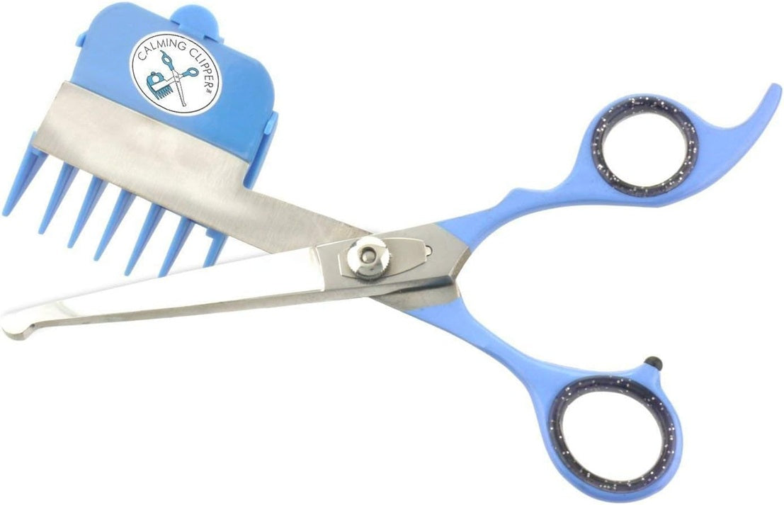 CALMING CLIPPER haarschaar + 9 geleidekammen en schort