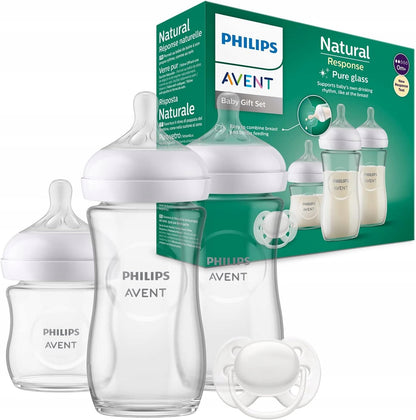 PHILIPS AVENT Natural Response 3 dbos üveg cumisüveg szett + cumi