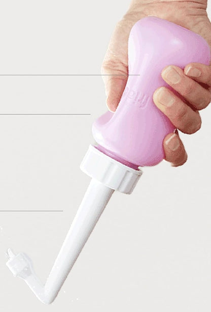 FRIDA Mom butelka do pielęgnacji poporodowej Peri 295 ml + etui