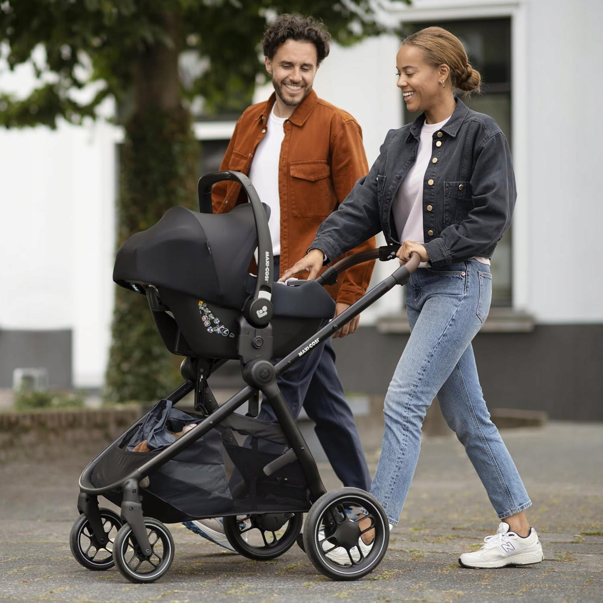 MAXI-COSI adapter babakocsi ADORRA LEONA OXFORD LILA NOVA autósülés PEBBLE CORAL