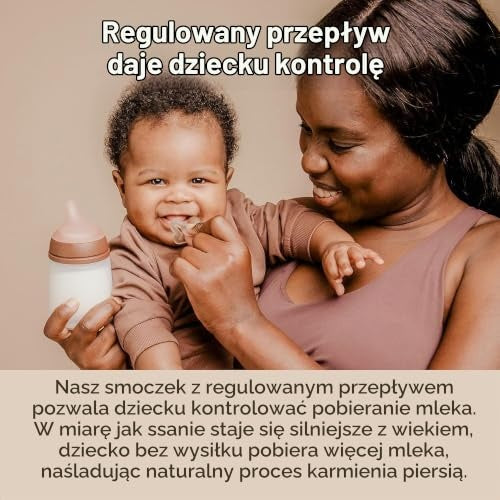 Suavinex Zero Zero hasfájás elleni cumisüveg 270 ml 3m+ közepes folyás (M)