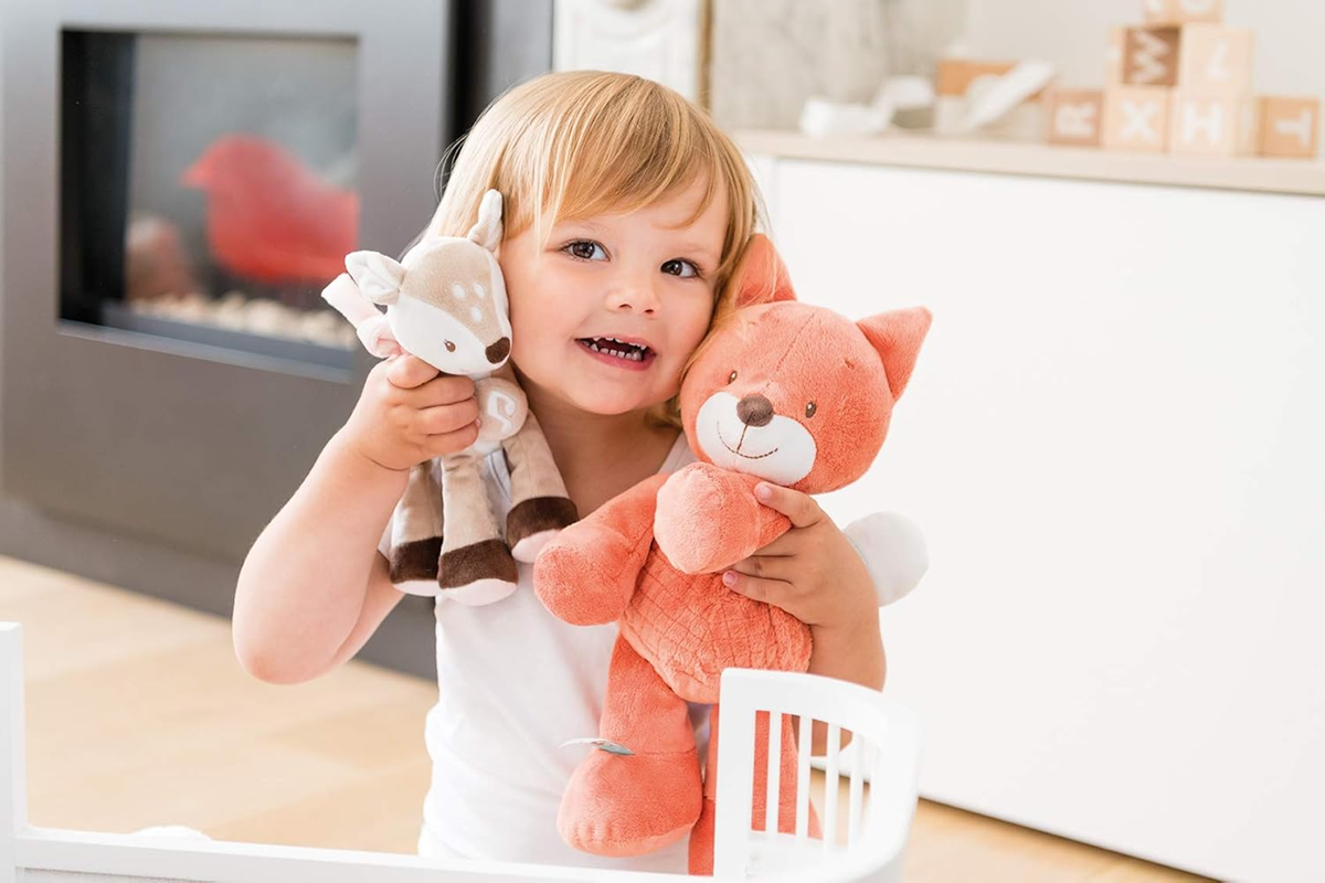 NATTOU peluche abrazable OSO OSCAR 28 cm