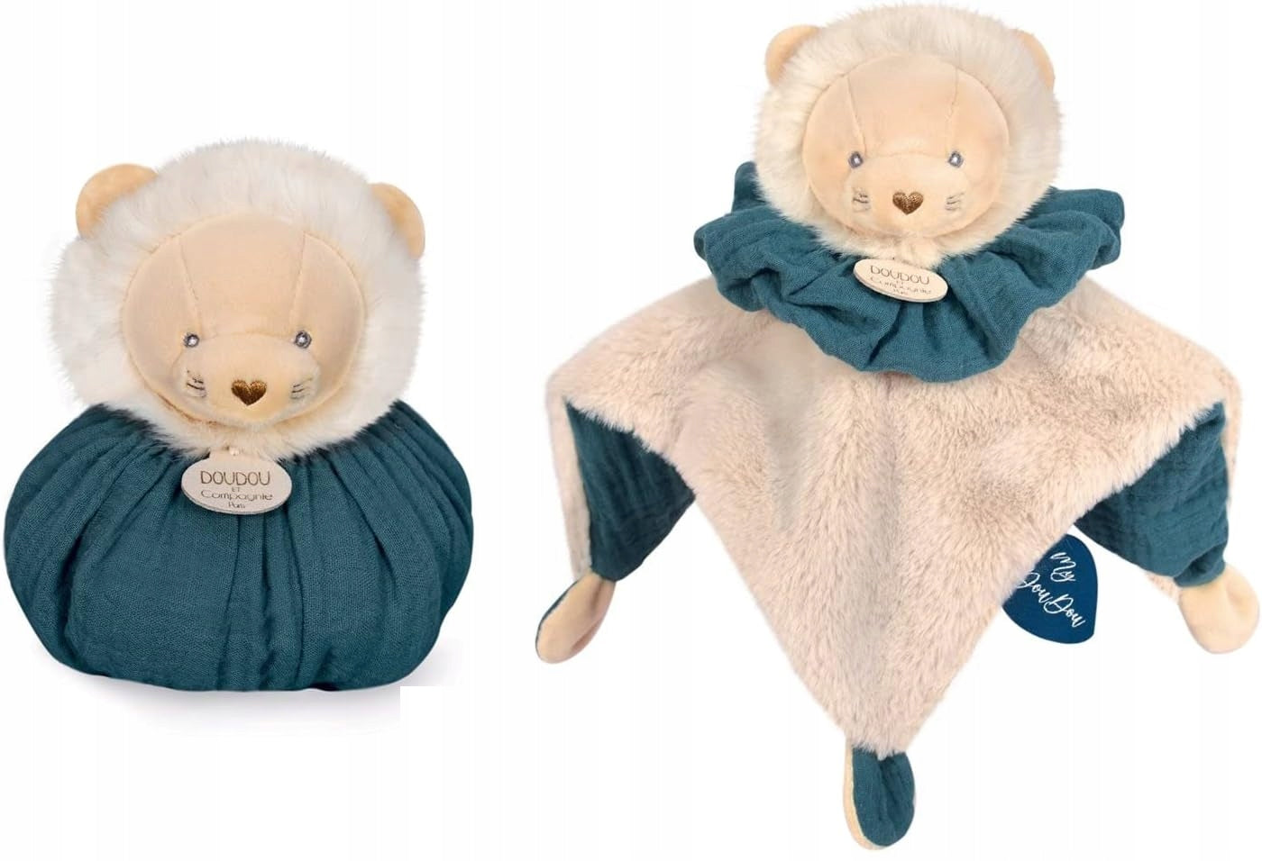 DOUDOU et COMPAGNIE lew przytulanka 25 cm