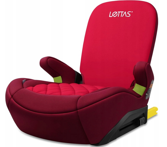 LETTAS I-SIZE asiento elevador para coche grupo III con ISOFIX