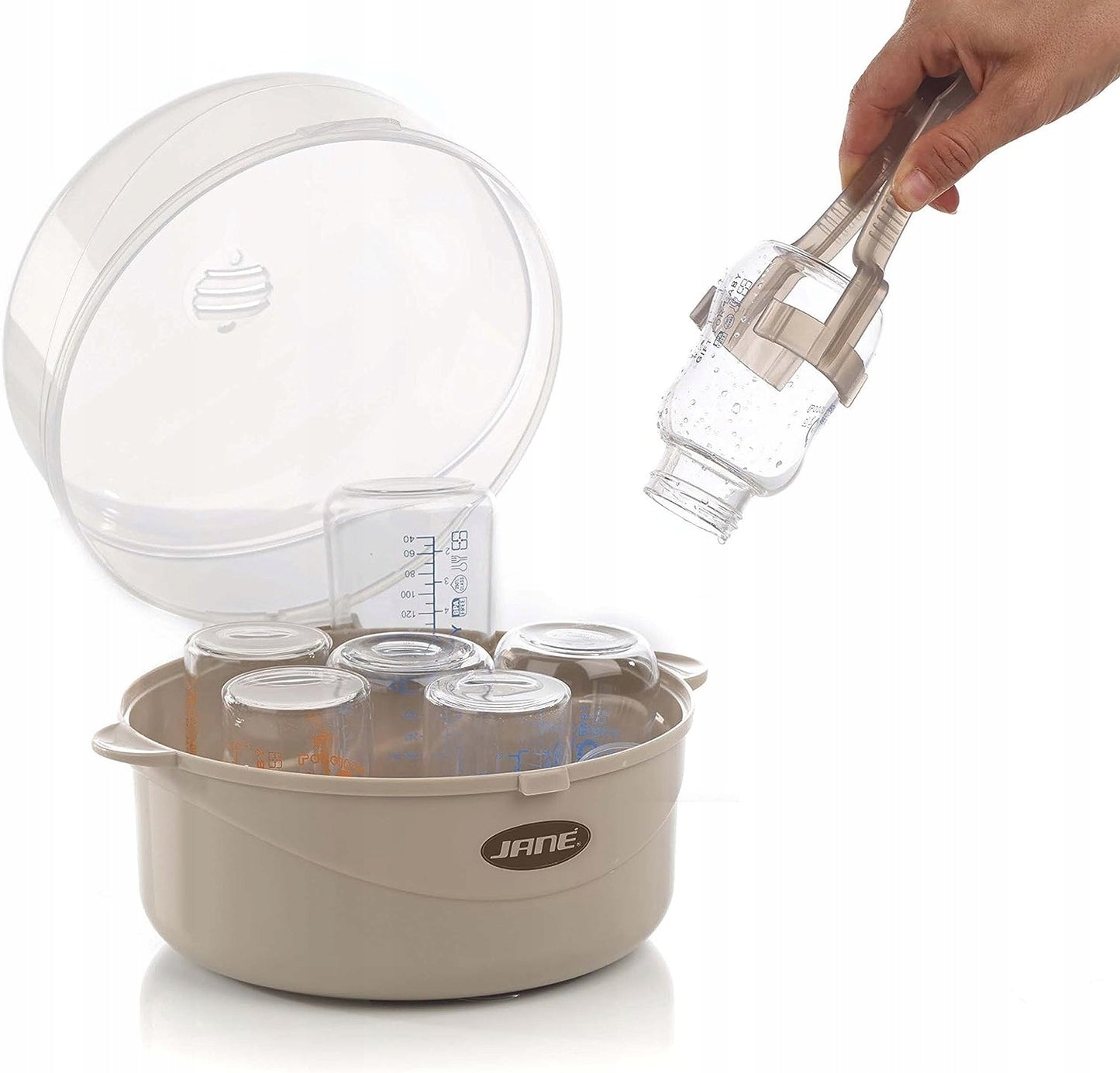 JANE Maternity microwave sterilizer + tongs