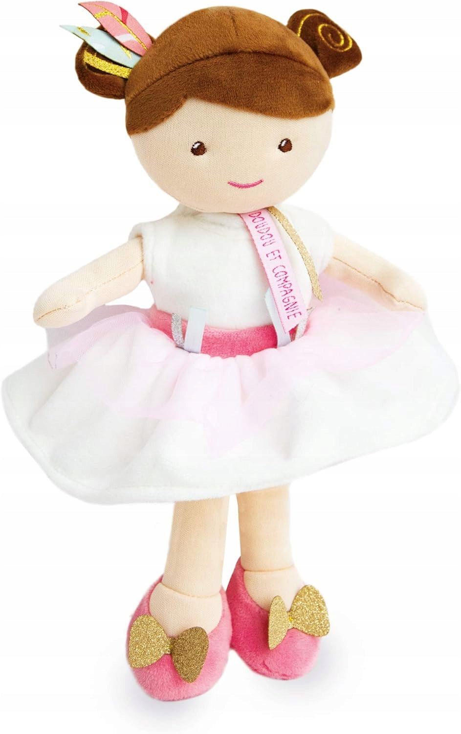 DOUDOU et COMPAGNIE Păpușă de pluș Prințesa Ombelline 27 cm