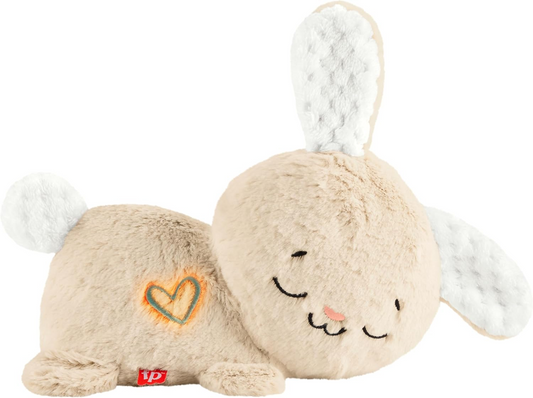 FISHER-PRICE spící ZAJÍC s pohyblivou hlavou, zvuky a světlem