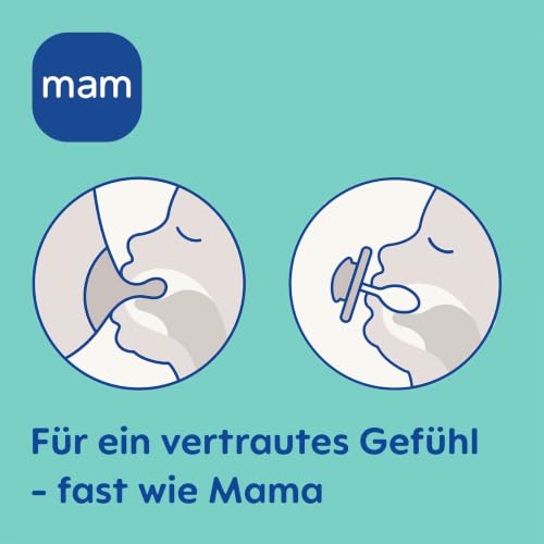 MAM Comfort nyugtatócumi újszülötteknek 0-3 hónapos korig x2