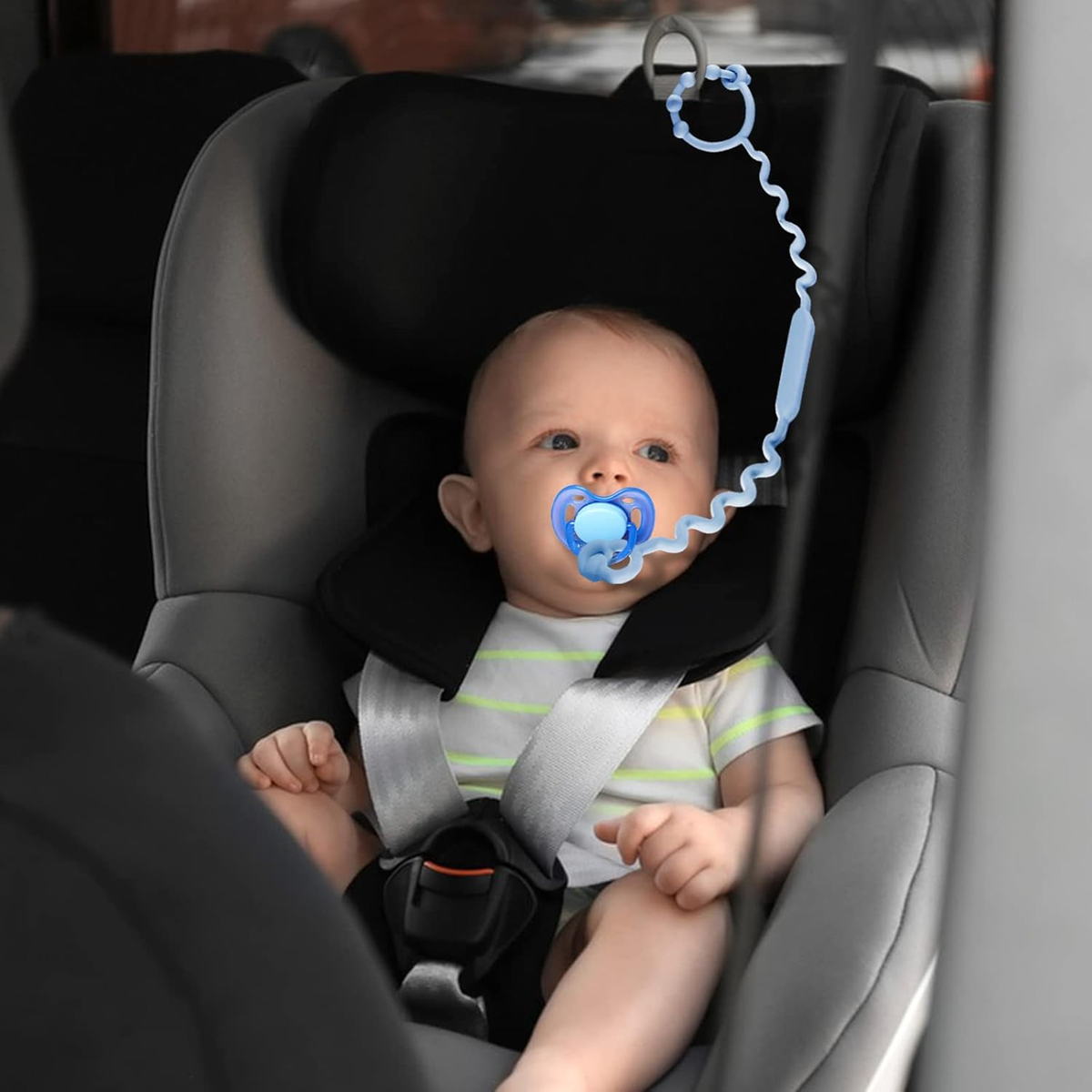 STRAPS FOR BABY szilikon cumilánc, rágóka és játékokhoz, 30 cm