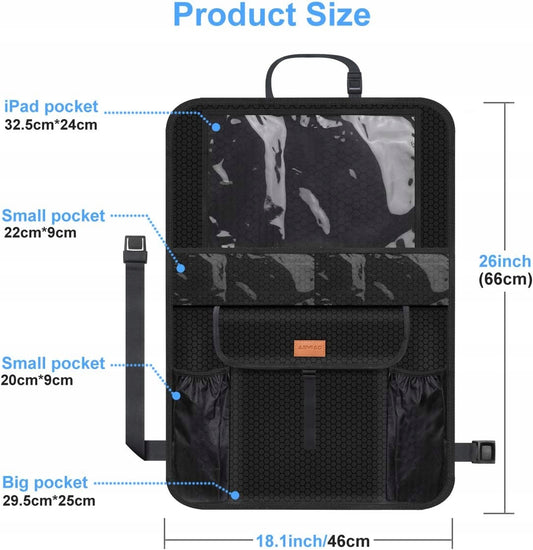 ORGANIZER impermeabile per sedile auto x2